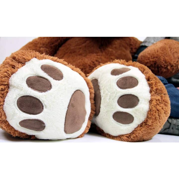 Big Plush - Vente Peluche – enfant et bébé - Grand ours en peluche géant de cinq pieds de haut, brun cannelle