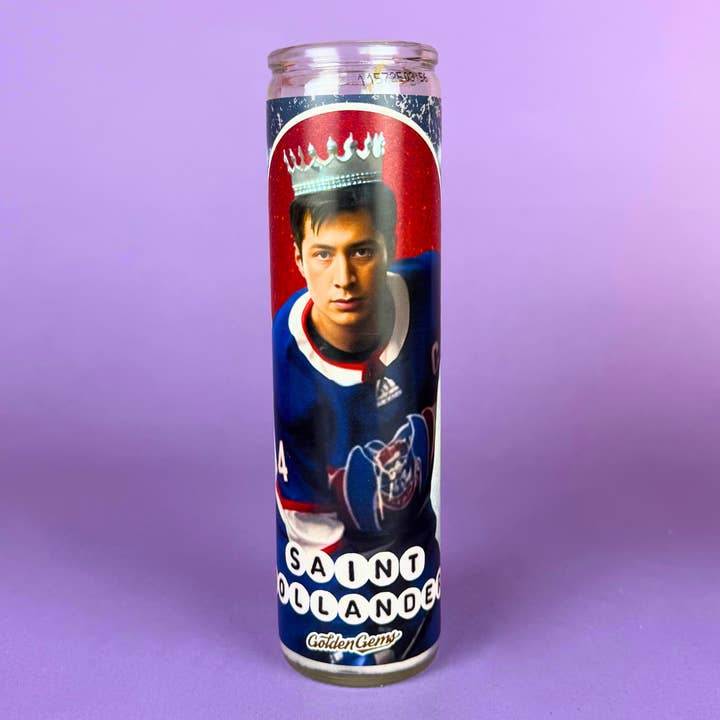 Saint Hollander Prayer Candle for wholesale by Golden Gems