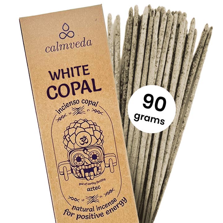 Calmveda Incense & Aromatherapy - Wholesale Incense - Charcoal Based Resin Incense Sticks Large Set - 90 grams