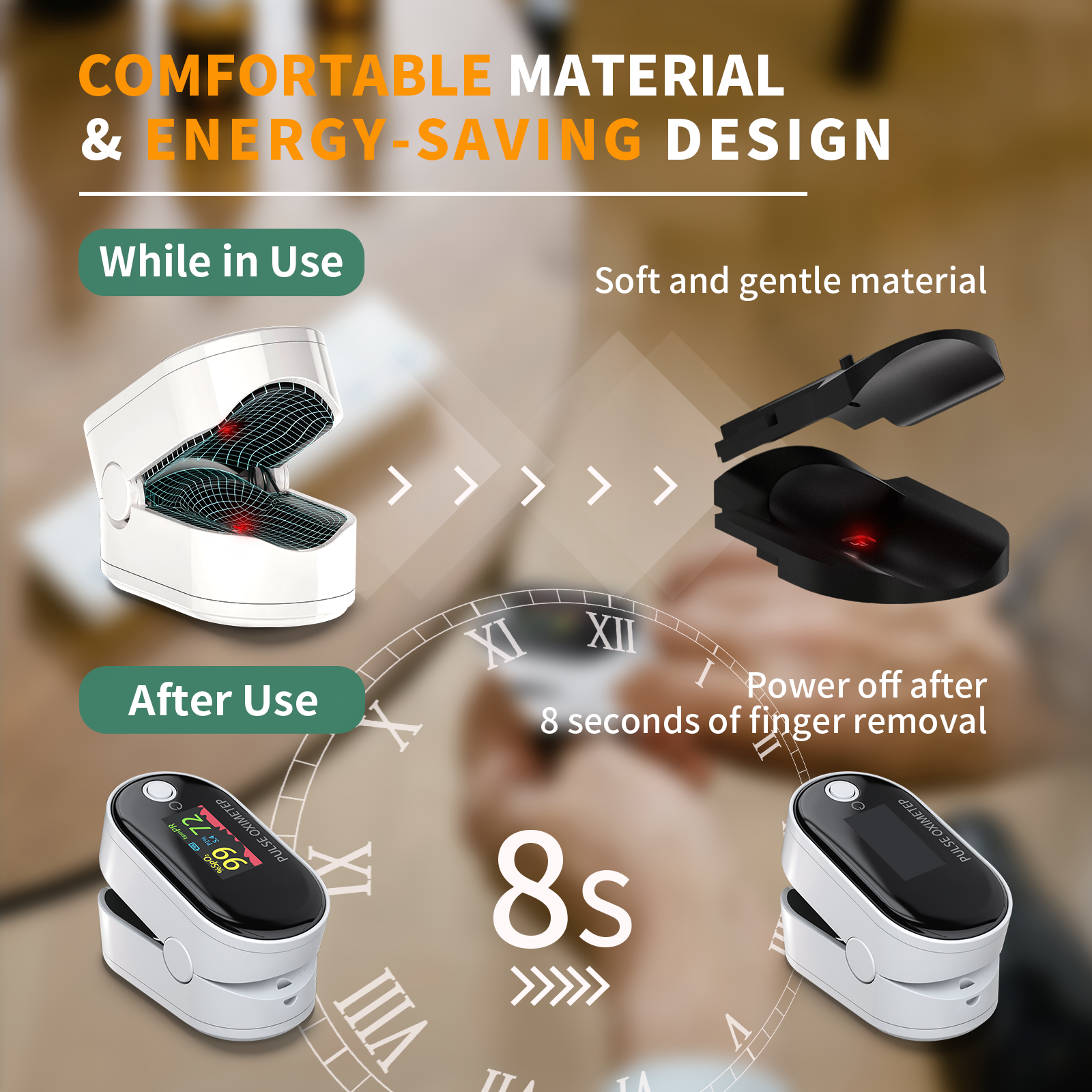 CorDx - Wholesale Meditation Supplies - AL21 Fingertip Pulse Oximeter – Blood Oxygen Saturation7