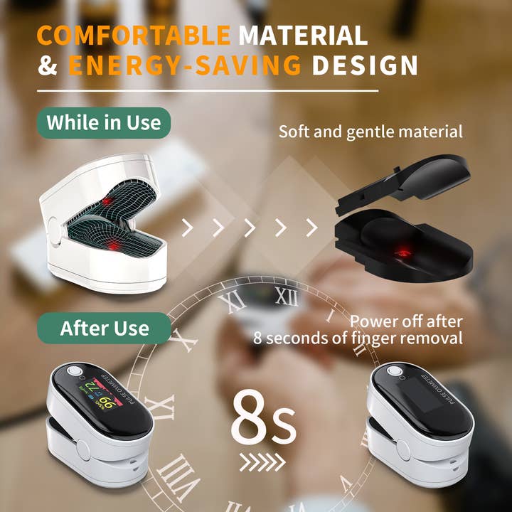 CorDx - Wholesale Meditation Supplies - AL21 Fingertip Pulse Oximeter – Blood Oxygen Saturation7