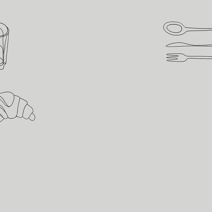 À bientôt - Vendita all'ingrosso Tovagliette - Tovaglietta in lino biologico Petit Dej nera3