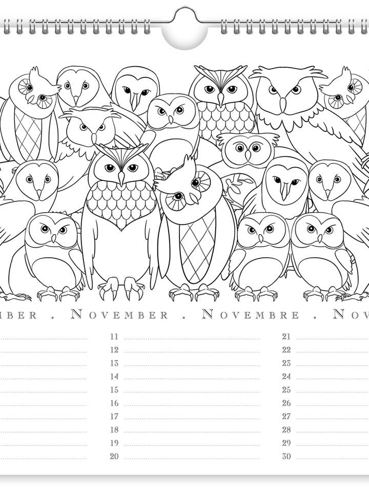 Calendario Compleanno per la vendita all'ingrosso da parte di Acte tre US/UK