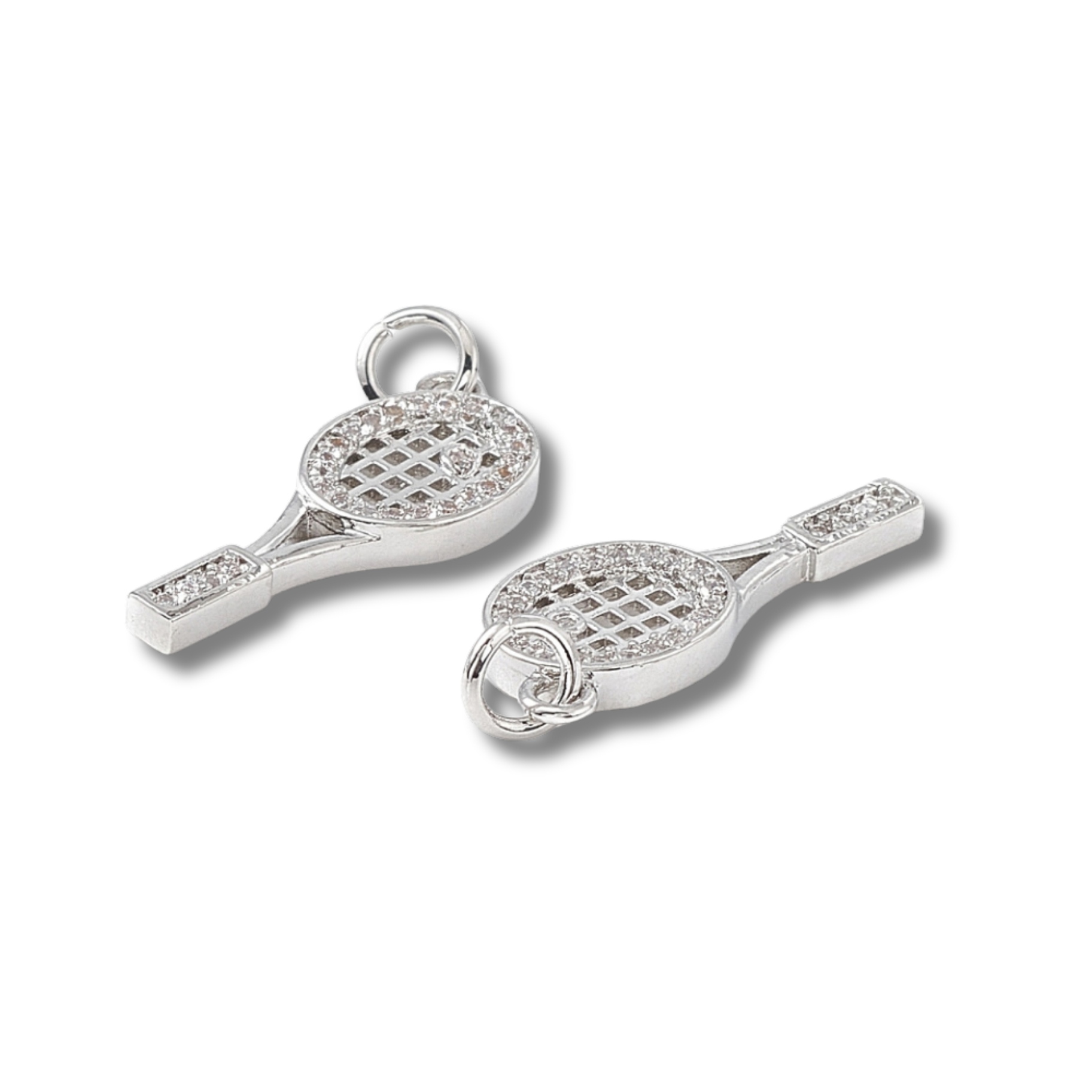 Love, Paige Designs - Wholesale Individual Charm/Pendant - Tennis Racket Charm3