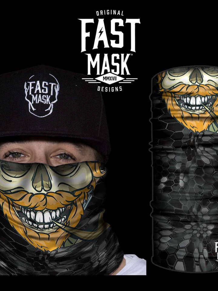 Ginger Beard Neck Gaiter for wholesale by Live Fast Gear