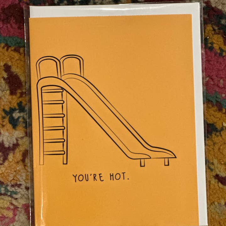 Crooked Halo – wholesale Everyday greeting card – You’re Hot Greeting Card