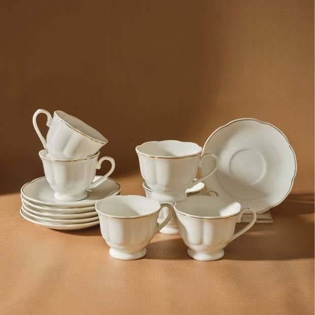 Karaca Can Design 6-Personen Traditionelles Türkisches Kaffeetassen-Set - 90 ml für den Großhandel von Aladdin