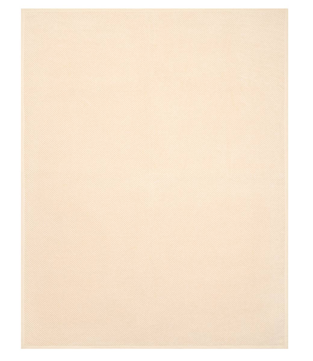 ChappyWrap - Wholesale Bedding Blanket - Harborview Herringbone Cream Blanket7