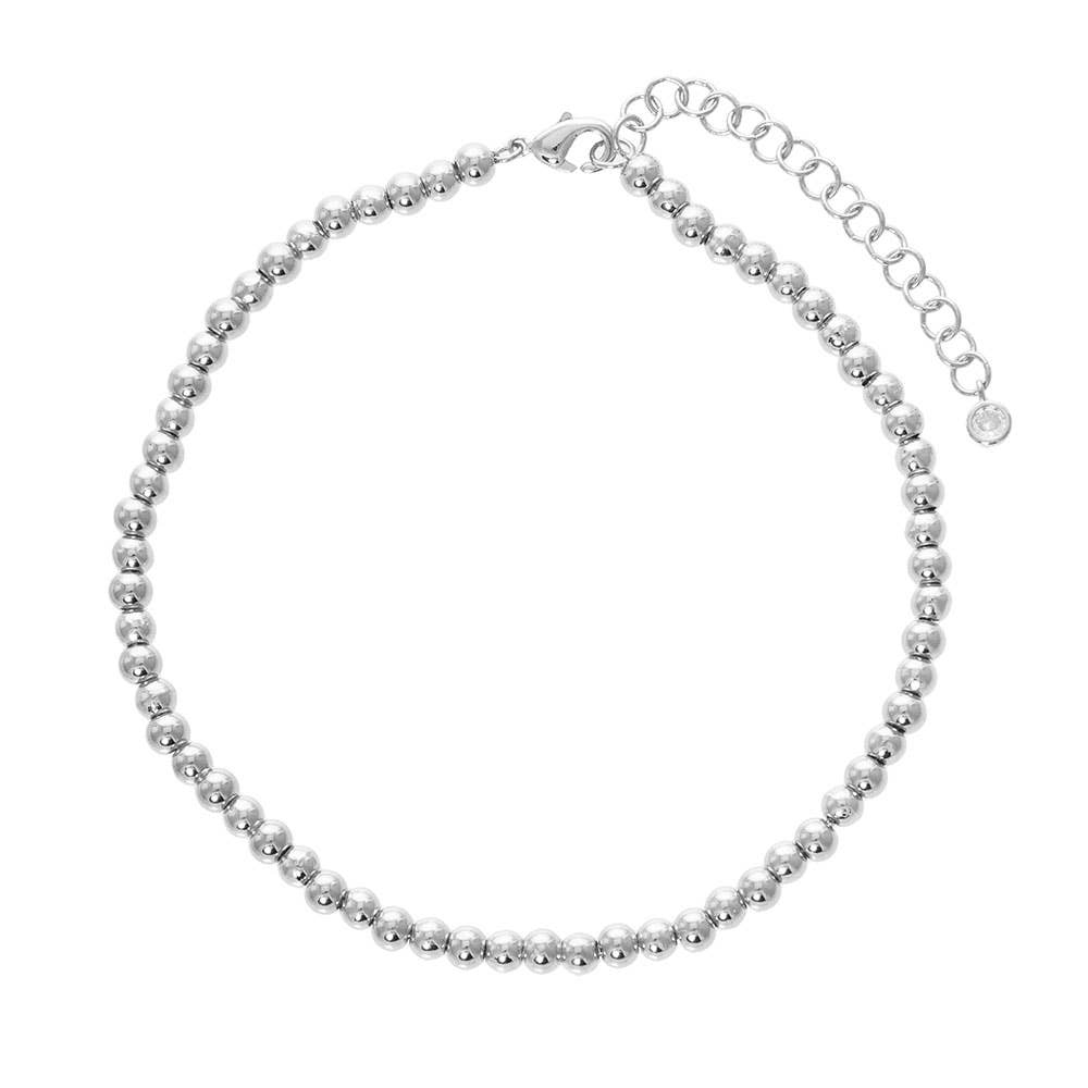 Sensibling Corp. - Wholesale Anklet - Gold Dipped Metal Ball Anklet3