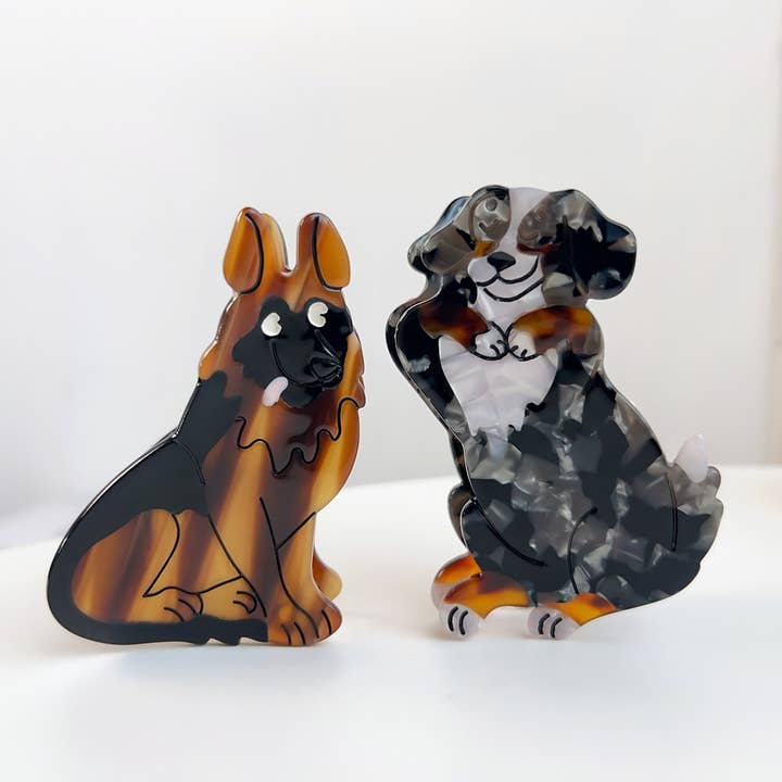 ACCITY - Wholesale Hair Clip - Women's - DOPAMINE CUTE BEAUTIFUL CARTOON DOG HAIRPIN_CWAHA1496