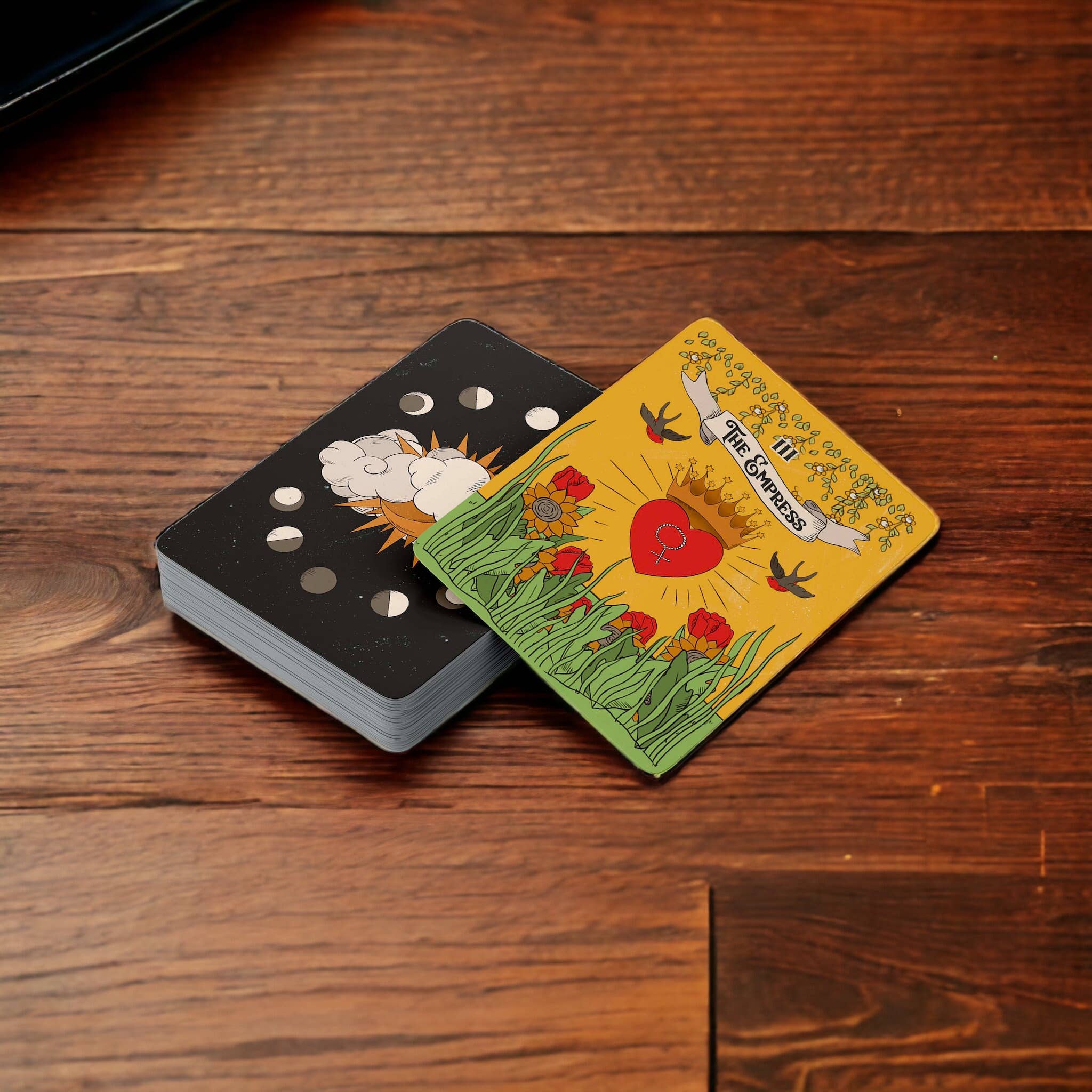 Dio Candle Company - Vente Cartes de tarot - Jeu de tarot Rider Waite - Costumes codés par couleur au format poker9