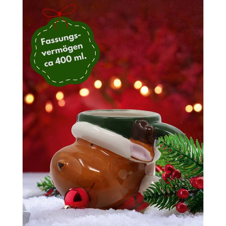 Close Up GmbH - Wholesale Coffee Mug - Reindeer Mug 3D2