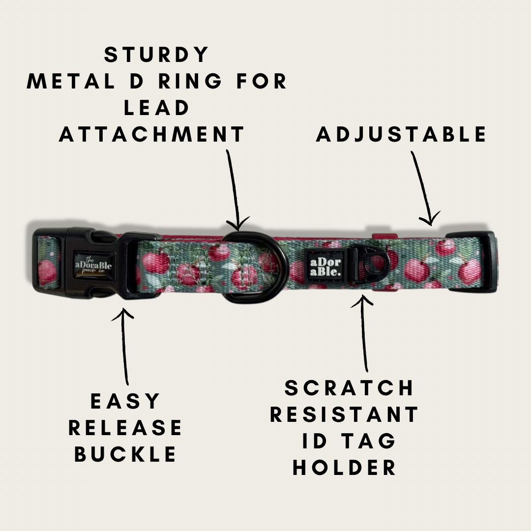 The aDoraBle Pooch Company – wholesale Pet collar – Dog – Collar - Crab Apple Cottage2