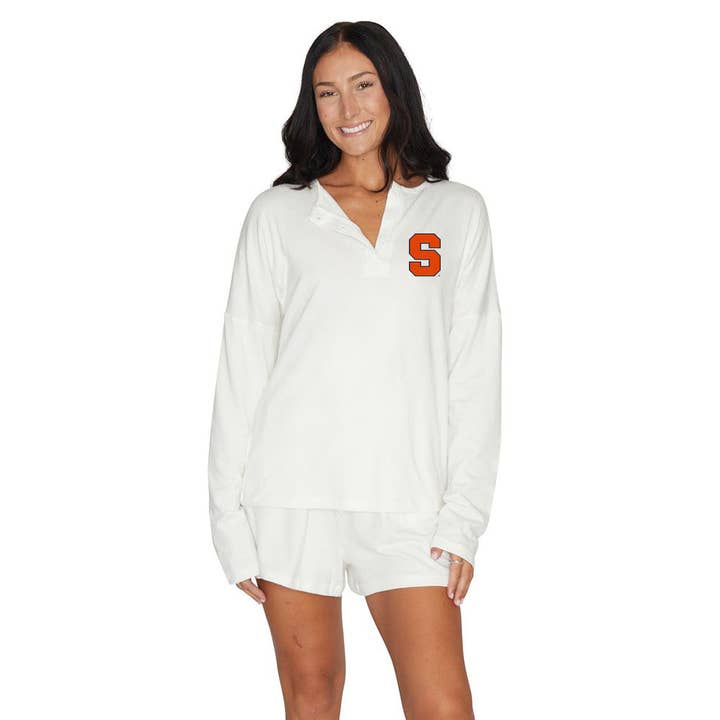 Syracuse Knit Set for wholesale by Lojo Collegiate Apparel