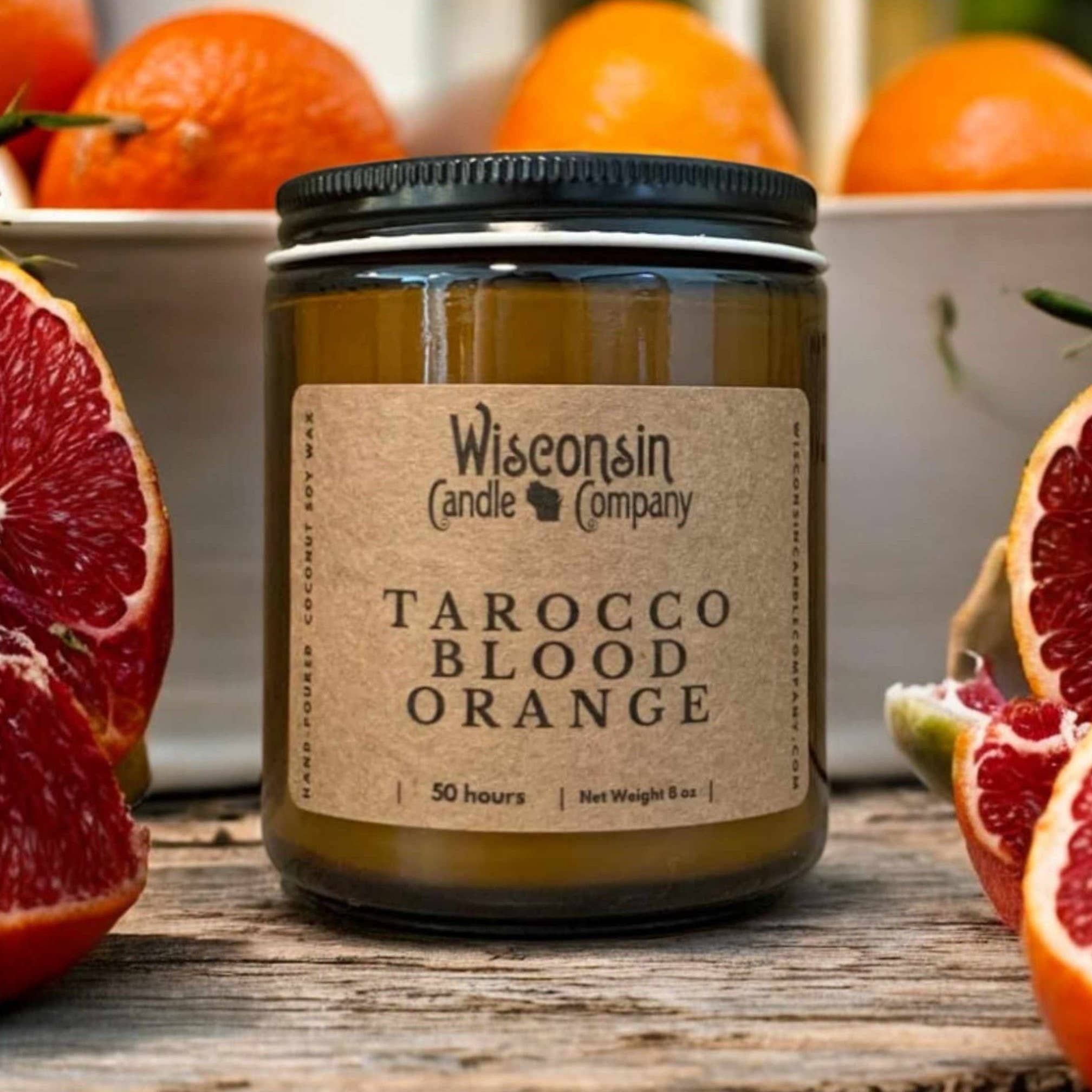 Wisconsin Candle Company - Wholesale Jar/Filled Candle - Tarocco Blood Orange4