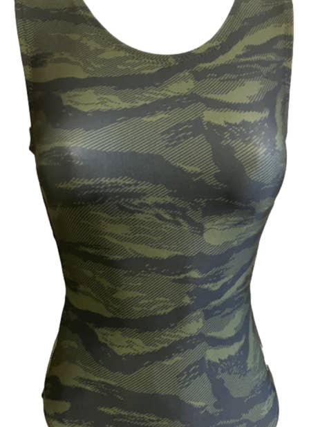 Snake Camo Turnpakje voor wholesale door Foxy's Leotards
