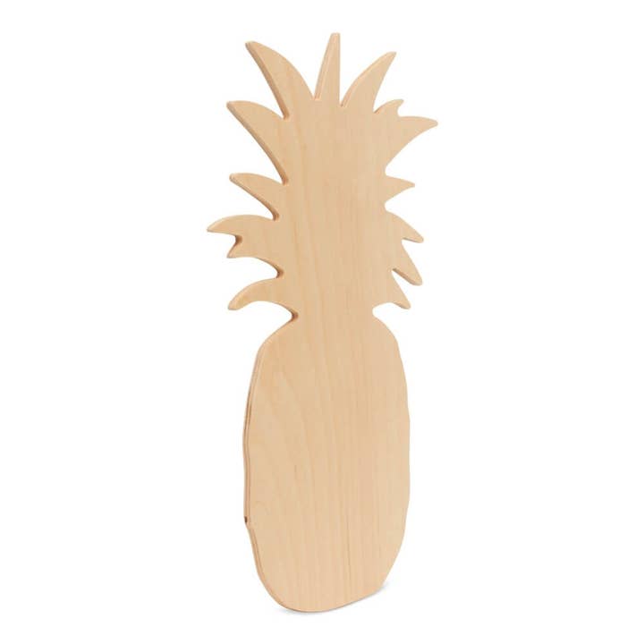 Wooden Pineapple Cutout, 13-1/2" for wholesale by Woodpeckers Crafts