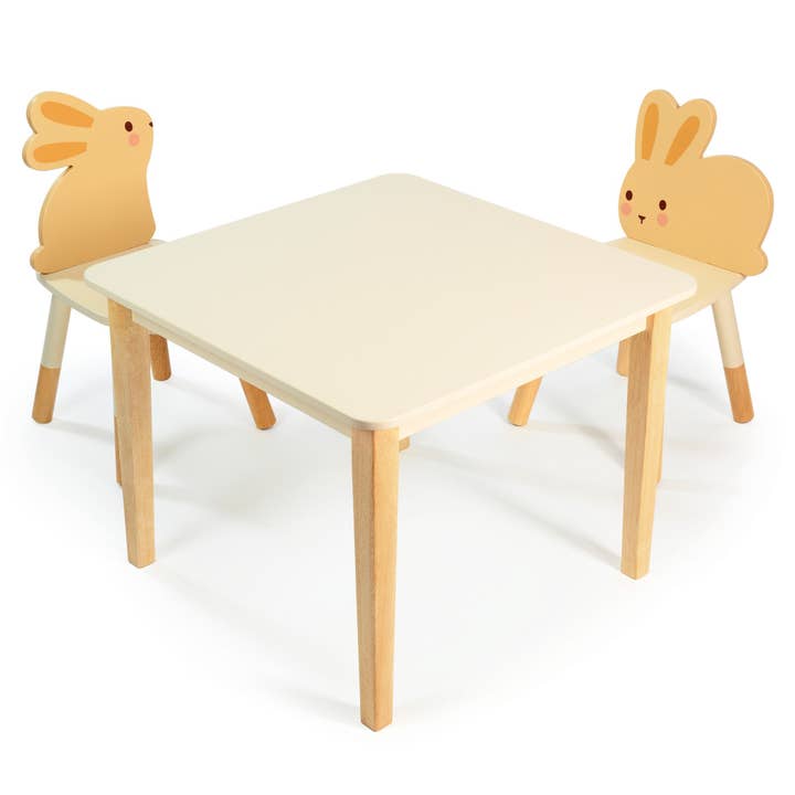 Bunny Table and Chair Set for wholesale by Mentari Toys