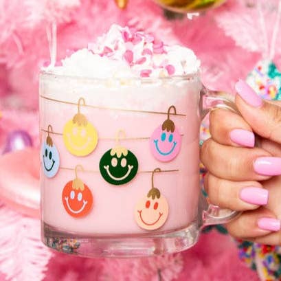 Caneca de Vidro Transparente por atacado de Talking Out of Turn