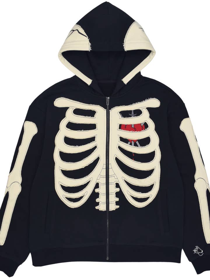Steady Hands – wholesale Hoodie - Dam – Skelett Hoodie