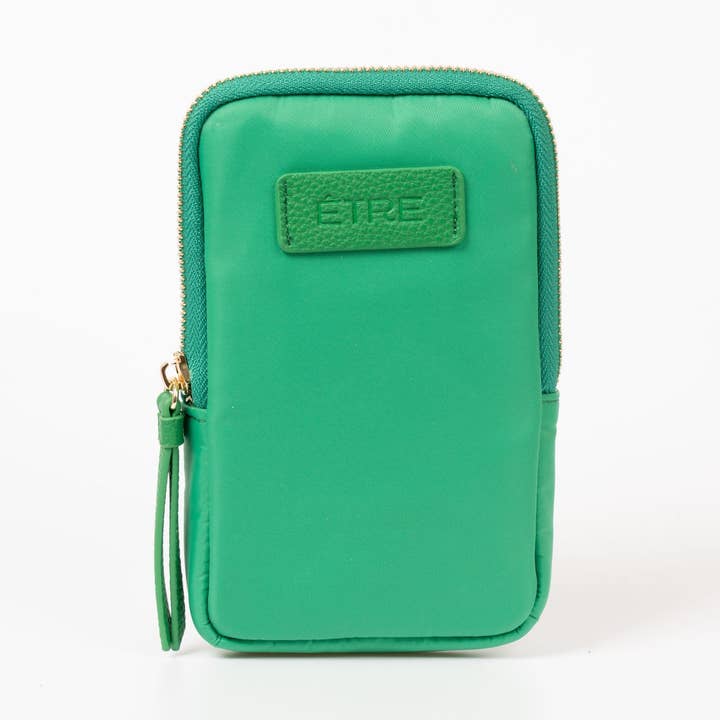 Sac à téléphone bandoulière Ivy - Vert, Nylon/PU pour la vente par ÊTRE
