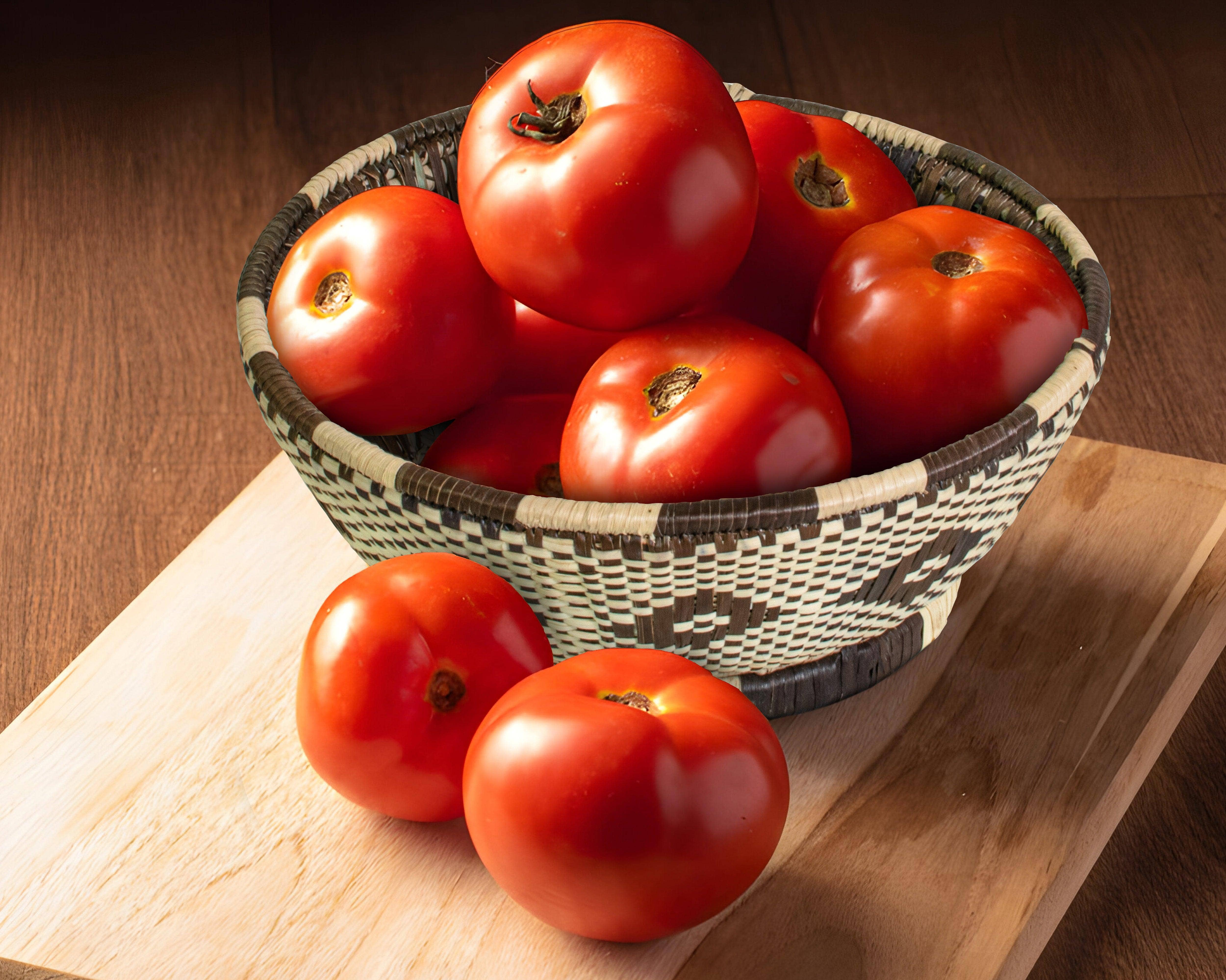 ArtisanalEmporiumLLC - Wholesale Fruit Basket - Brown Jupiter - Fruit & Vegetable Bowl Basket 7-inch 2