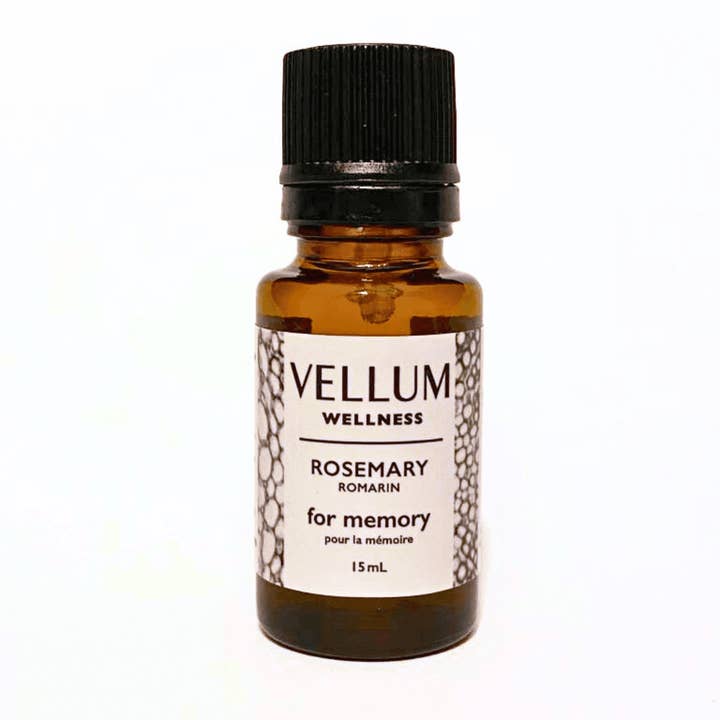 Olio essenziale di rosmarino per la vendita all'ingrosso da parte di vellumwellness