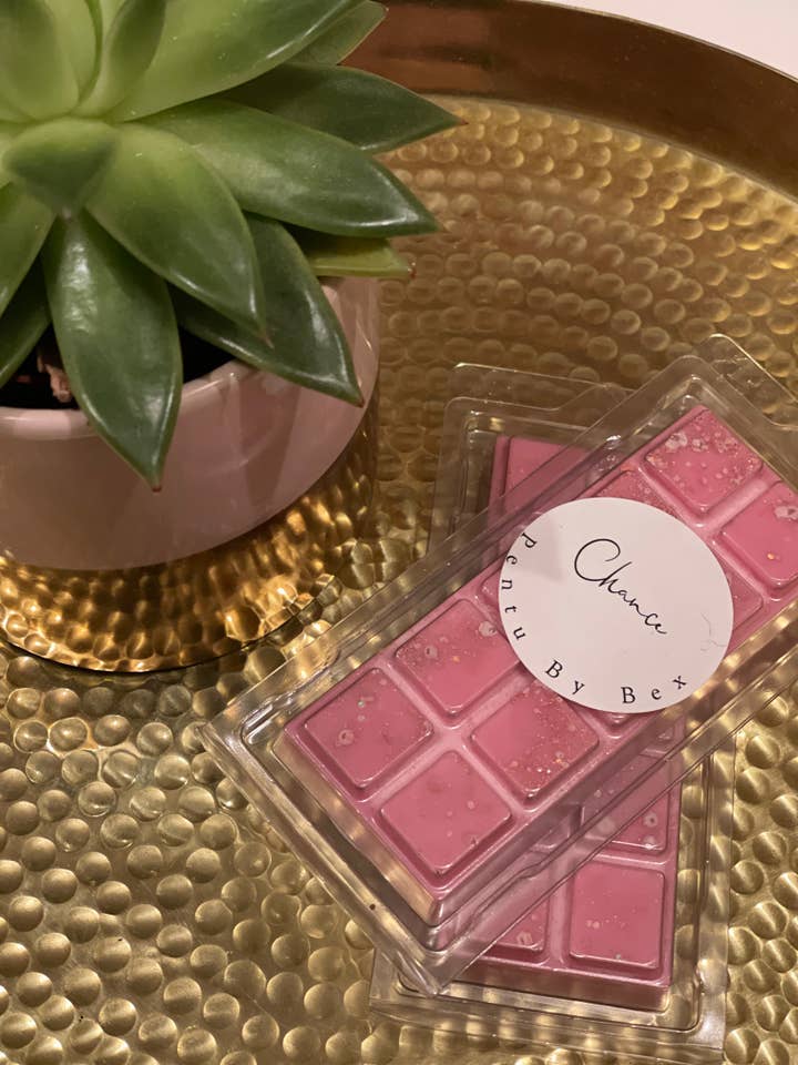 'Chance' Soy Wax Melt Fragranced 50g Snap Bar for wholesale by Pentu By Bex