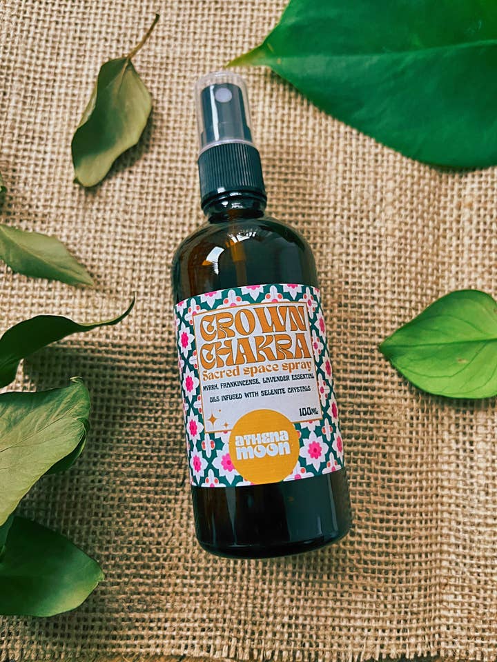 CROWN CHAKRA Heilige ruimtespray voor wholesale door ATHENA MOON APOTHECARY