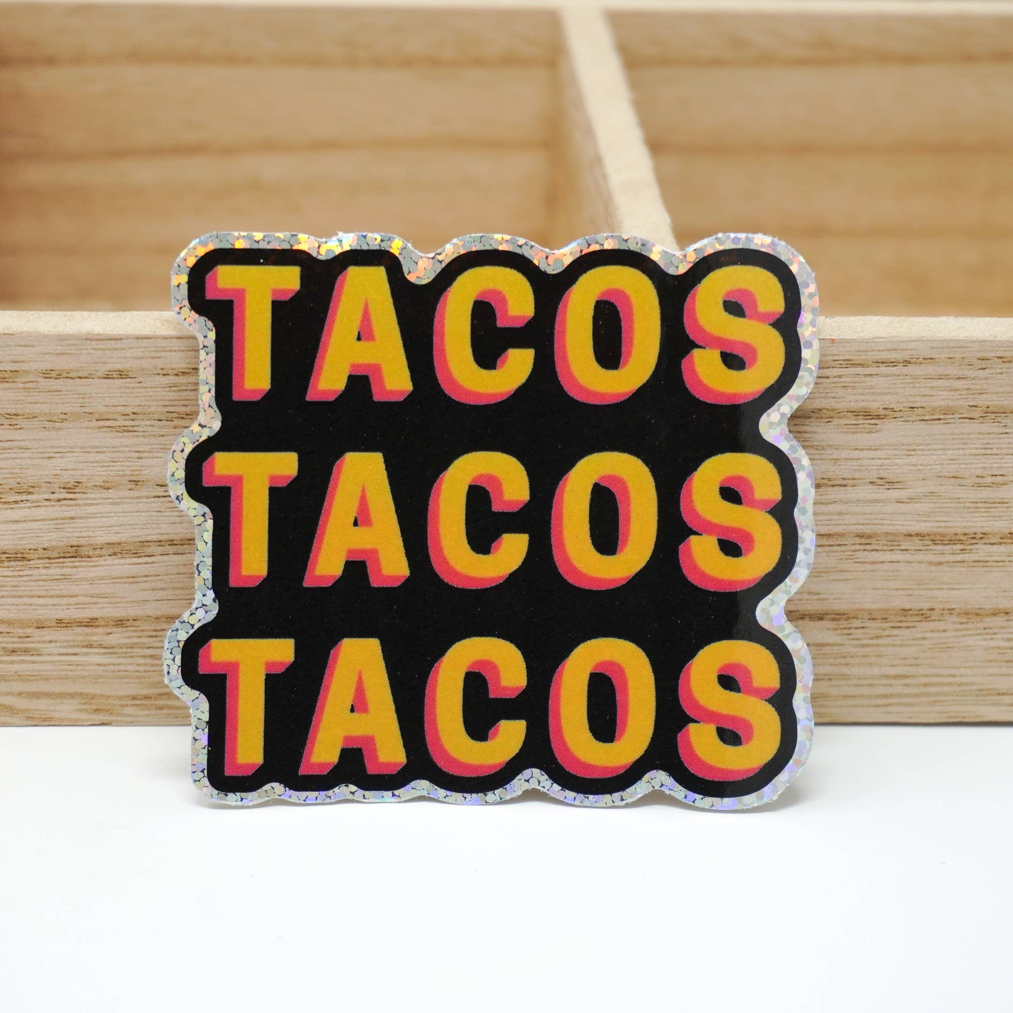 PARTIMEWORKS – wholesale Klistermärke – TACOS 3" klistermärke6