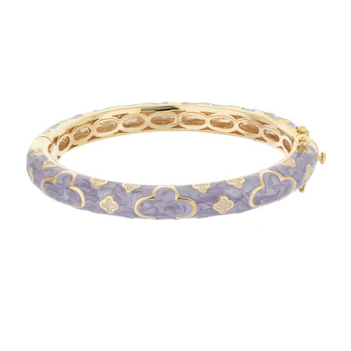 Art Deco Stackable Bangle for wholesale by Lauren G Adams