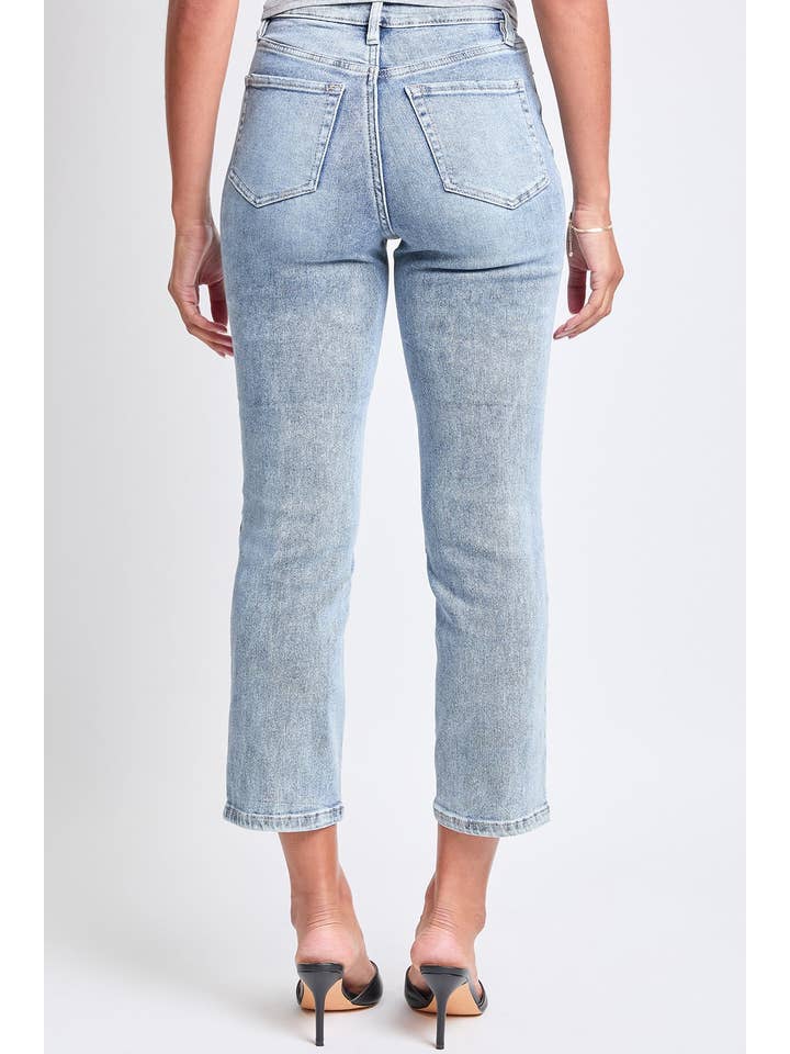 YMI - Wholesale Jeans - Women's - Luxe High Rise Vintage Stretch Straight Leg Jeans-P02716012