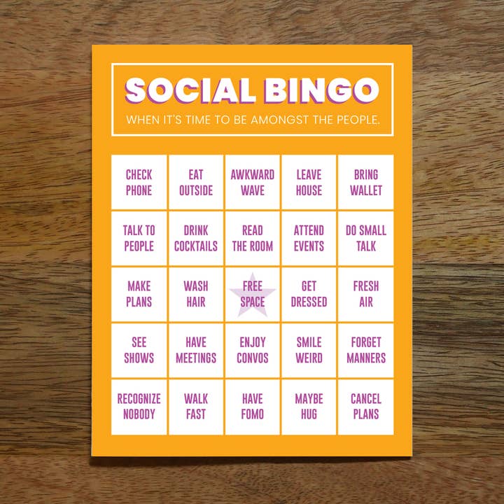 Social Bingo for wholesale by Dearborn + Elm