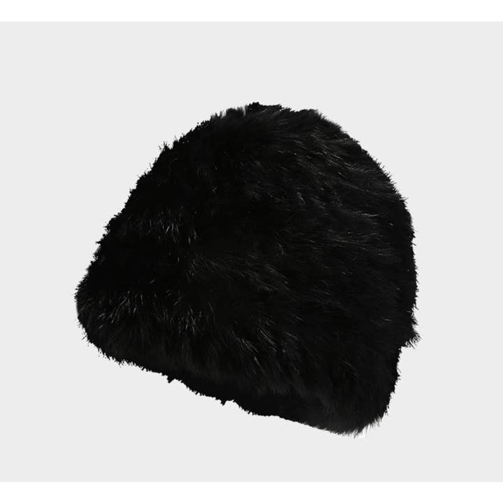 Funkyrel® Atzbranding Limited - Wholesale Bucket hat – Women's - Haila - Soft Plush Full Head Coverage Knitted Bucket Hat