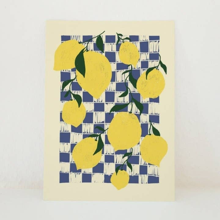 ANSICHTKAART CITROENEN voor wholesale door Studio Dolci