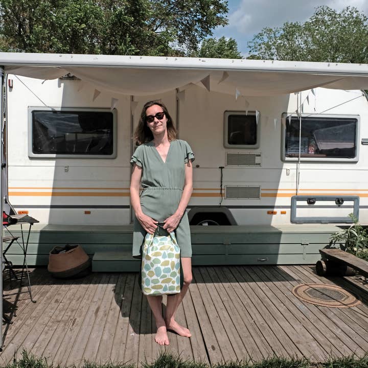 Ikuri - Venta al por mayor Bandolera - Mujer - Bolsa seca impermeable para SUP y surf Bosque5