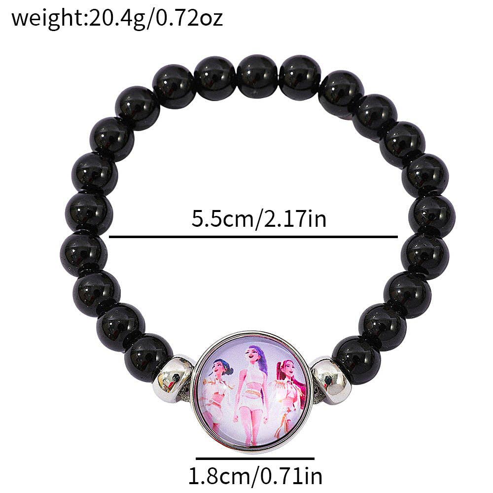 Little Trendy - Wholesale Beaded Bracelet - Kids - KDH K-pop inspired beaded bracelet4