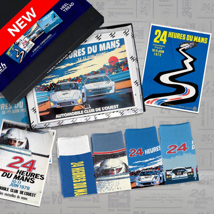 Pack d'affiches Le Mans II pour la vente par Sock Affairs