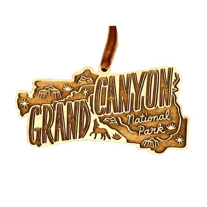 Noteworthy Paper & Press - Wholesale Ornament - Grand Canyon National Park Ornament