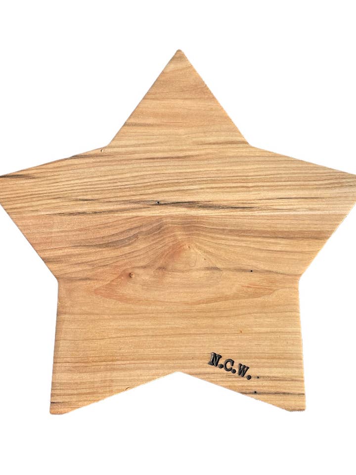 Hartholz-Star-Schneidebrett für den Großhandel von Nickel City Woodworking