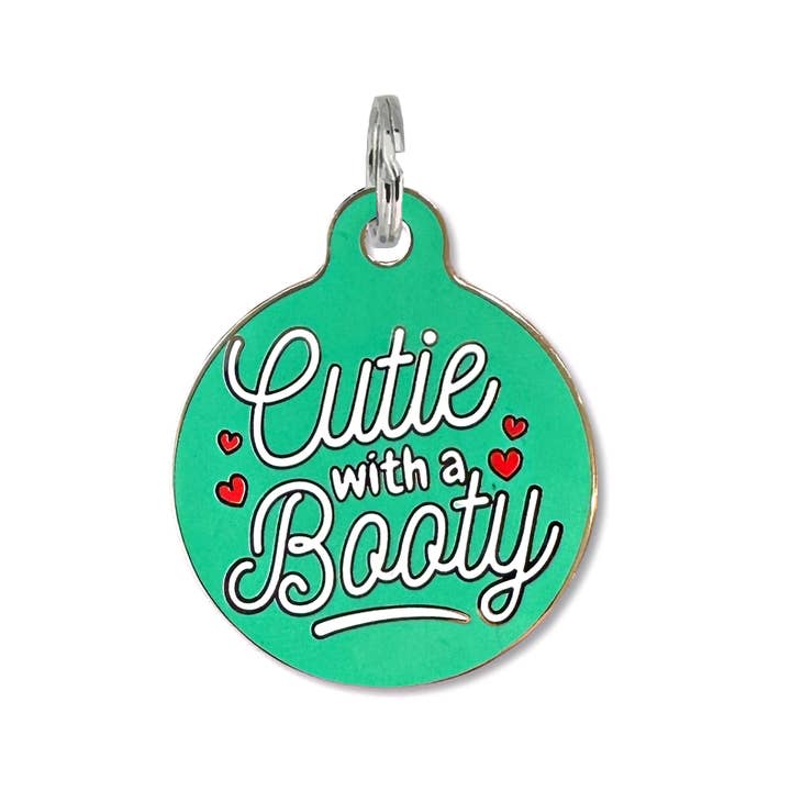 Bad Tags - Wholesale Pet Collar Charm - Cat/Dog - Cute Dog Collar Charm Personalized - Cutie with a Booty