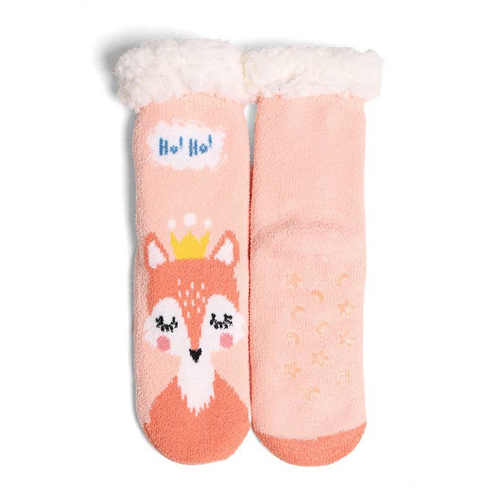 ASSORTED COLORS Luxury Soft Animal Theme Mini Crew Winter Socks for wholesale on Faire16