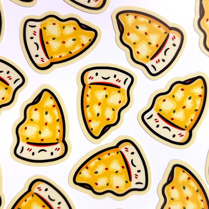 Shop Emily M - Wholesale Sticker - Cheese Pizza Mini Sticker1