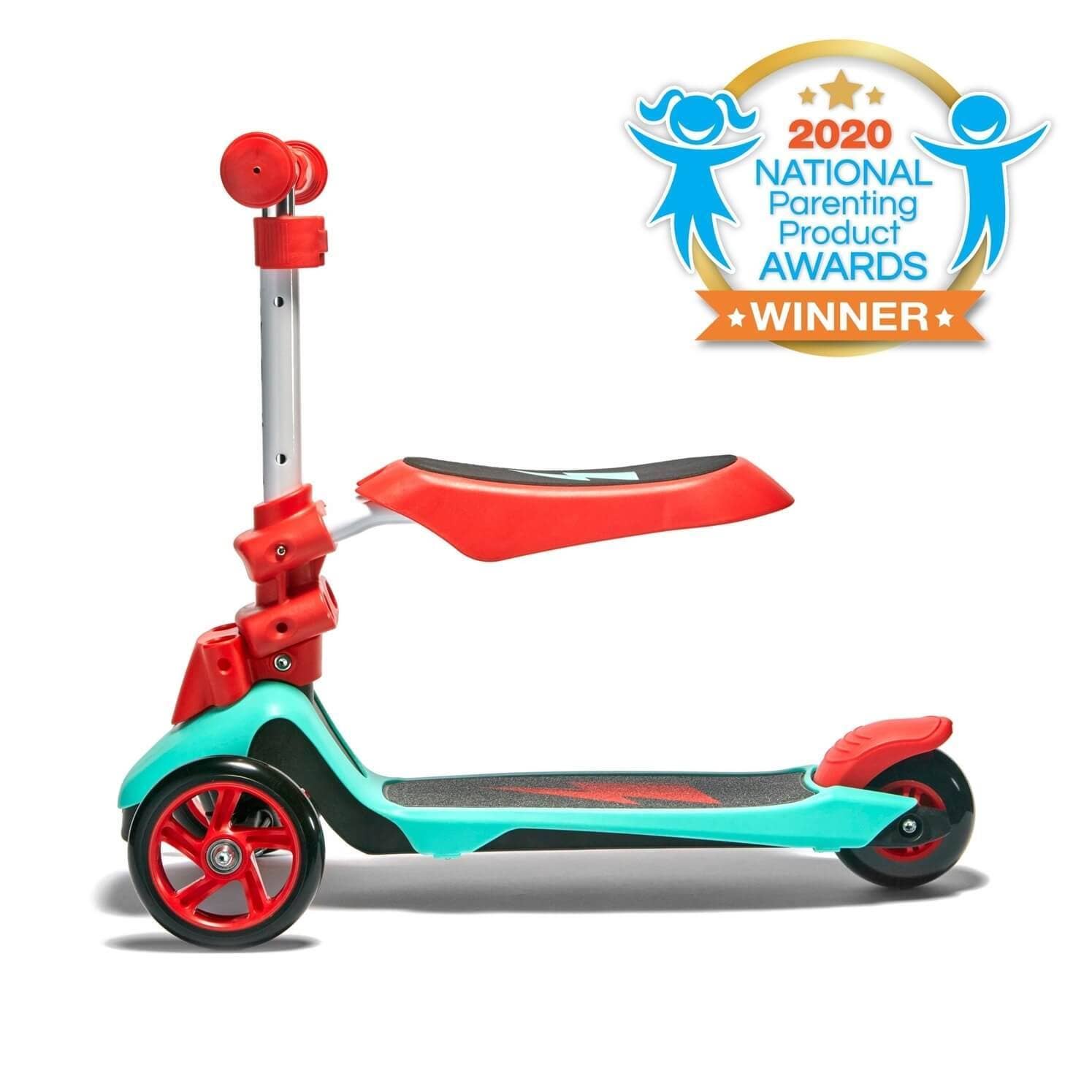 SVOLTA - Wholesale Bike/Scooter - Kids - SVOLTA Ace 2-in-1 Sit and Stand Convertible Scooter - Red2