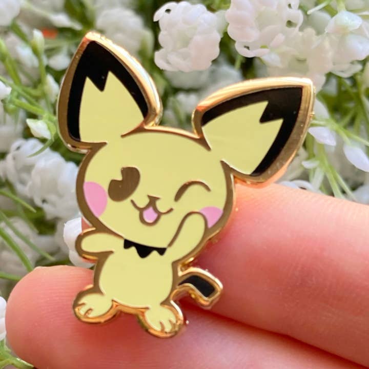 Pichu Enamel Pin for wholesale by Bulbalana