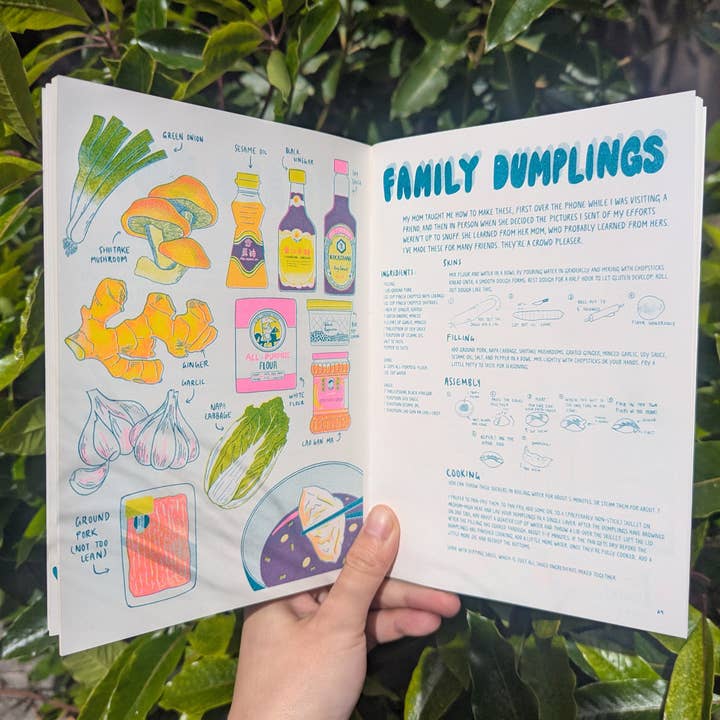 Christina Hu - Wholesale Cookbook - Have You Eaten Yet? Risograph Cookbook
