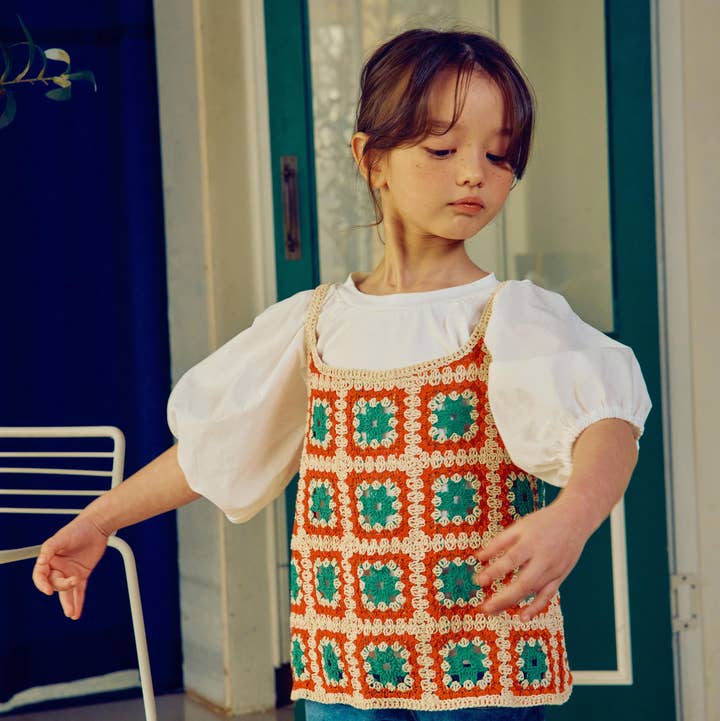 Lydia Crochet Cami Top for wholesale by ToTo Heros