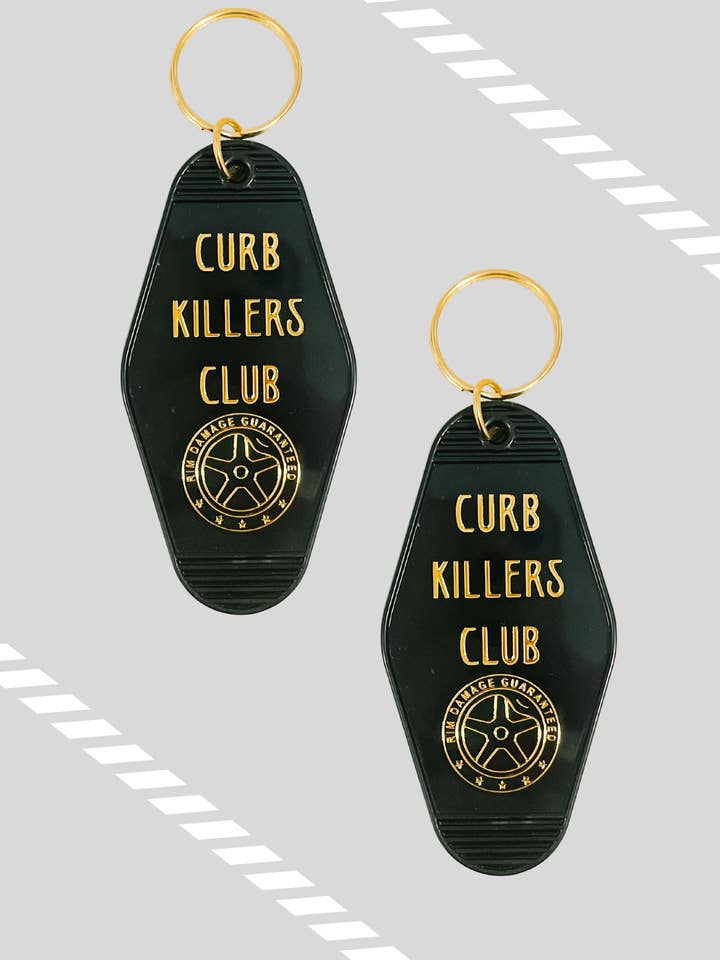 Curb Killers Club Keychain for wholesale by Blonde Ambition | Jewelry | Valentines Gift & Sweaters