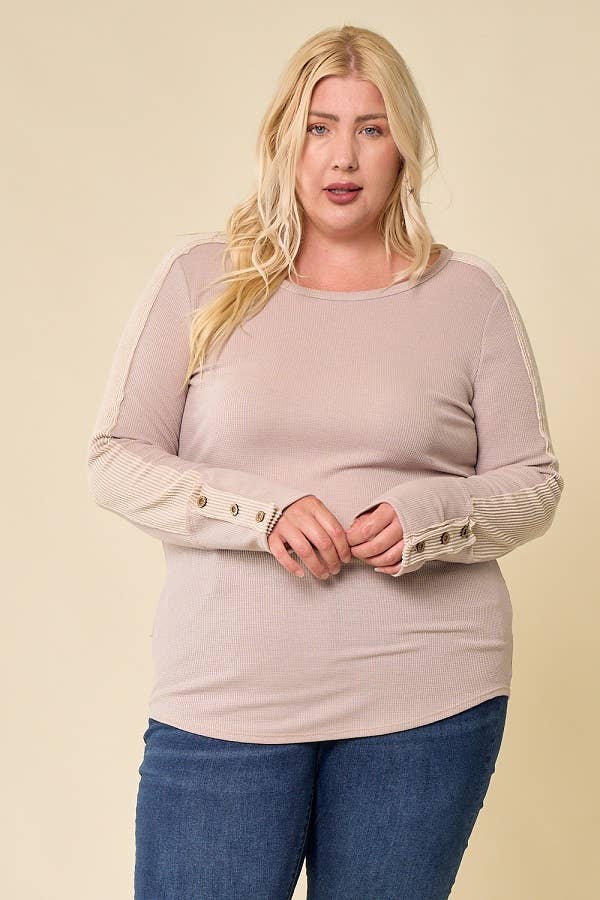 lovely melody - Wholesale Tunic - Women's - LMT3401PL-Plus Size Hey Fall solid top6