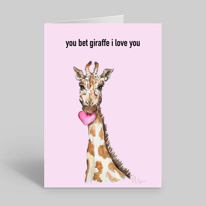 Reken maar, giraffe, ik hou van je. voor wholesale door Count Your Smiles